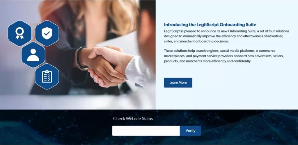 Process for LegitScript Certification